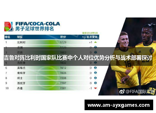 吉鲁对阵比利时国家队比赛中个人对位优势分析与战术部署探讨